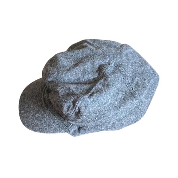 Target Gray Wool Blend Newsboy Style Cap Hat - Picture 2 of 6